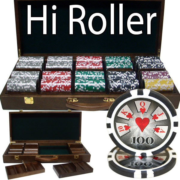 500 Ct - Pre-Packaged - Hi Roller 14 G - Walnut Case