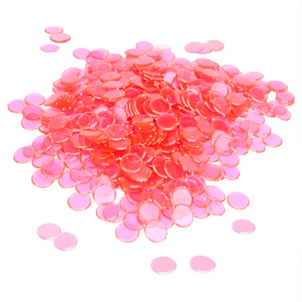 300 Pack Pink Bingo Chips