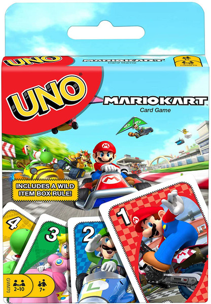 Mattel Games UNO Mario Kart Card Game