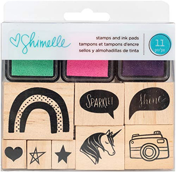 Stamps & Ink Pads Shimelle Glitter Girl