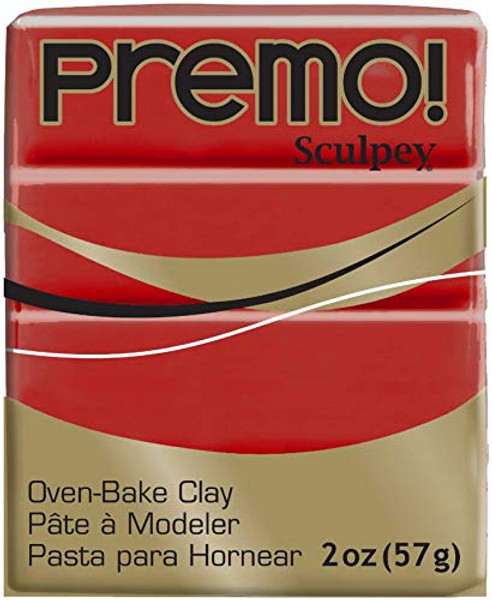 Premo Sculpey Polymer Clay 2oz Cayenne