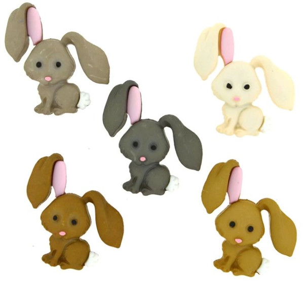 Hop Hop! Bunny Buttons