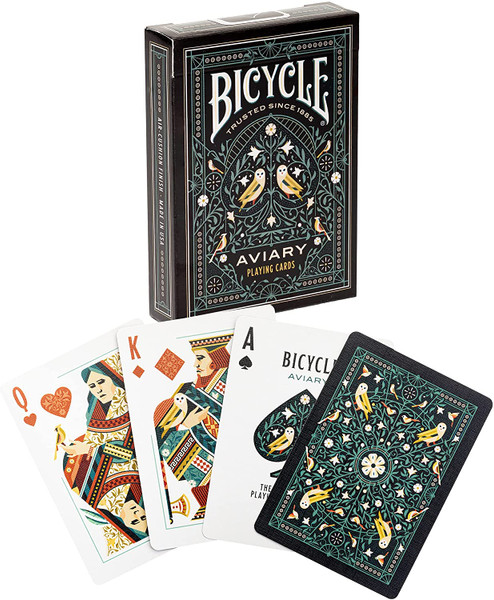 Bicycle Aviary Playing Cards Teal