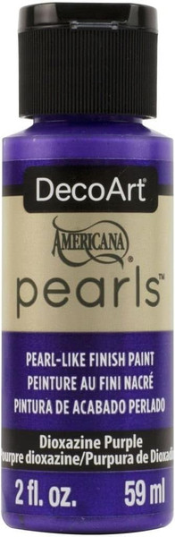 Deco Art Pearls Paint 2oz Dioxazine Purple