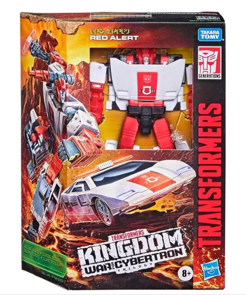 Kingdom Transformers Figure - Red Alert