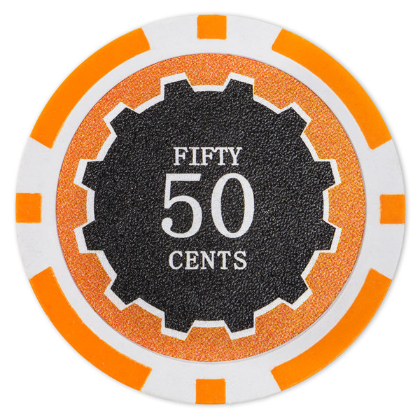 Eclipse 14 Gram Poker Chips - .50andcent; (cent)