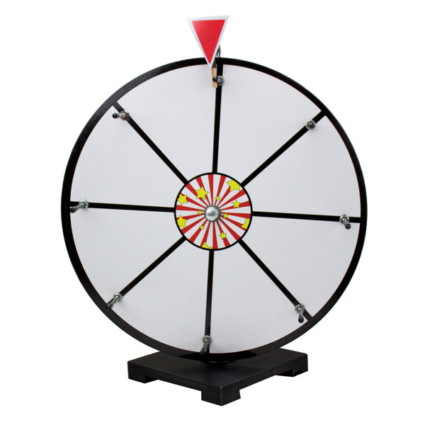 16" White Dry Erase Prize Wheel