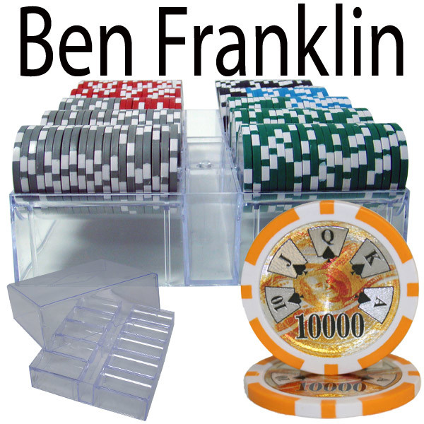 200 Ct - Pre-Packaged - Ben Franklin 14 G - Acrylic Tray