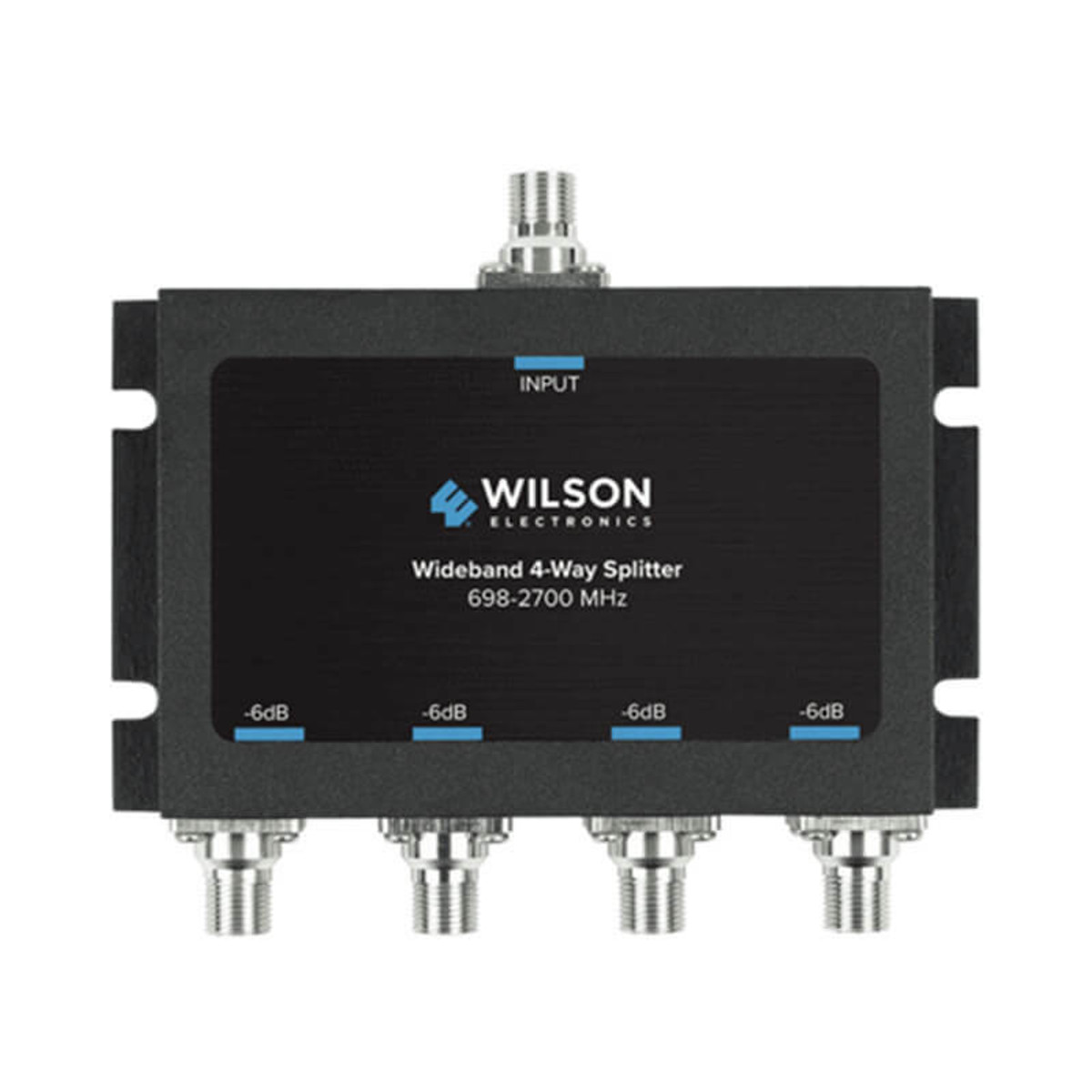 Wilson Electronics -6db 4-way Splitter for 698-2700 MHz 75ohm | 850036