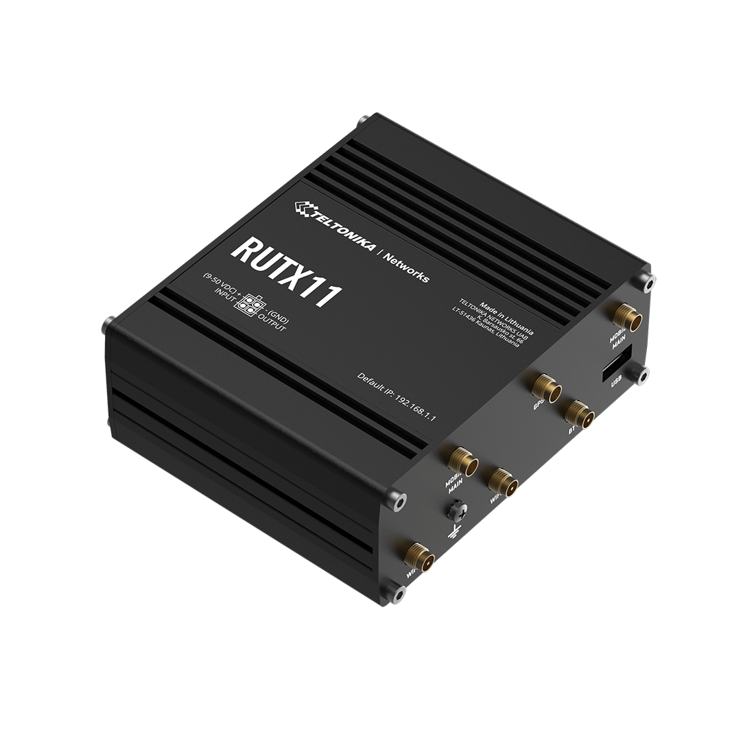 4G Industrial Cellular Router | Teltonika RUTX11