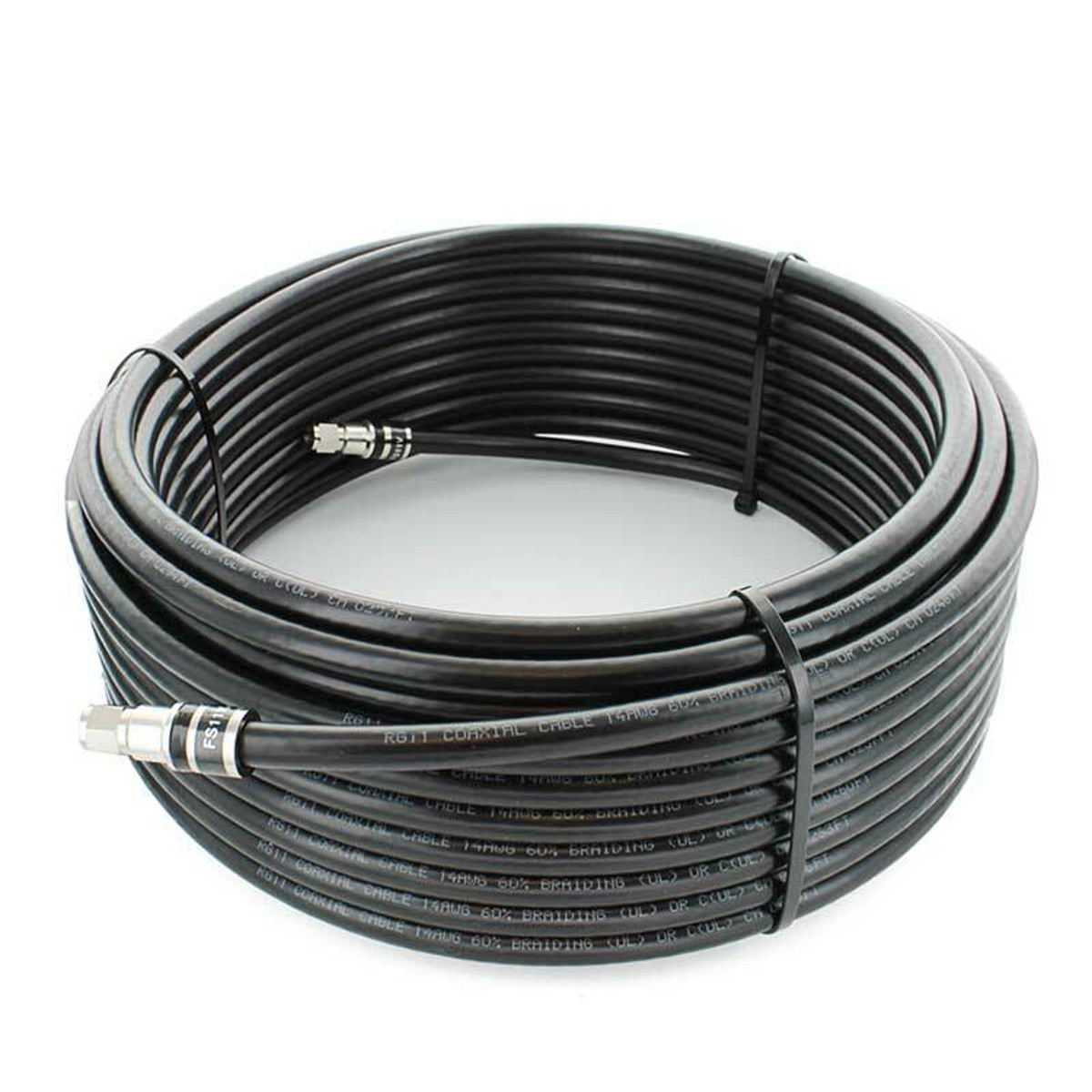 weBoost (Wilson) 951175 RG11 F-Male - 75 ft Black Cable weBoost (Wilson) 951175 RG11 F-Male - 75 ft Black Cable