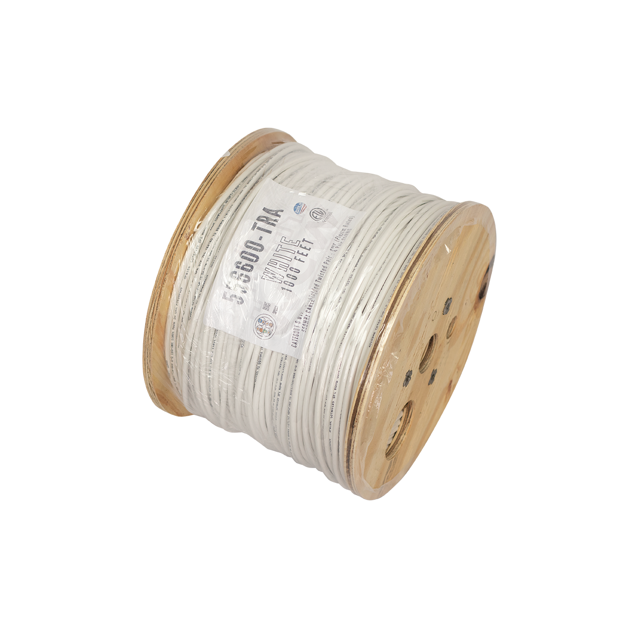 Bolton Technical CAT6 Ethernet Cable 1000 ft Plenum Spool