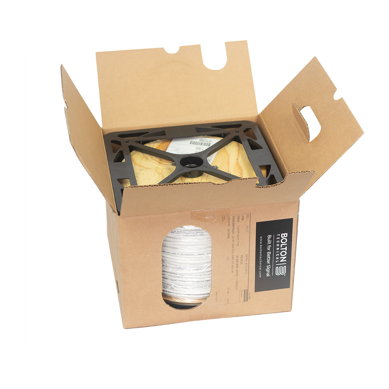 Bolton Technical CAT6 Cable 1000 ft Plenum Spool