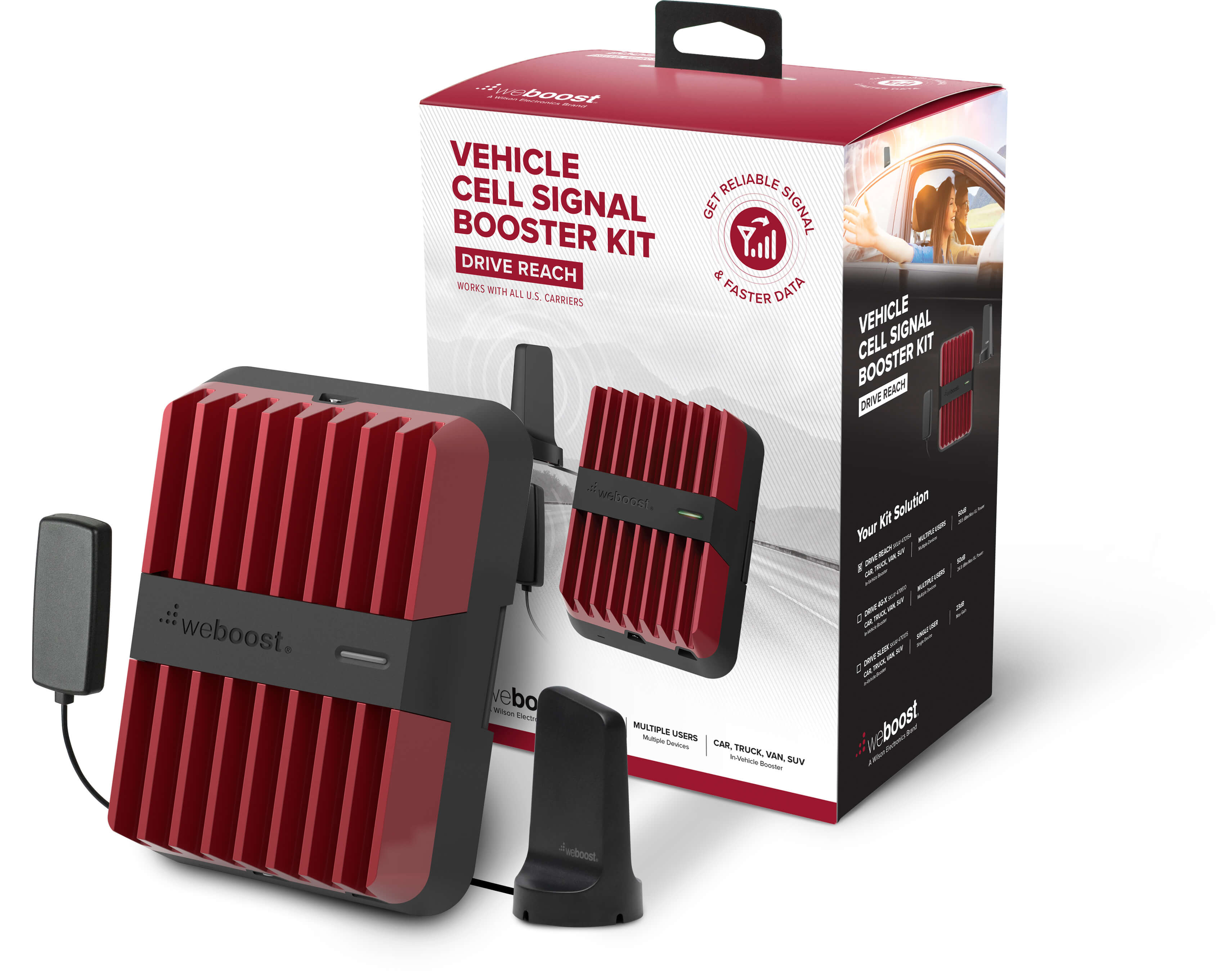 Weboost Cell Phone Signal Booster Sticker Best Buy NEW Open Box