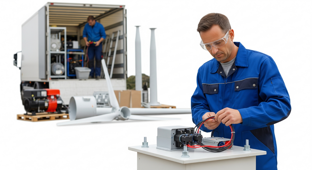 Wind-Turbine Pre-Install Prep