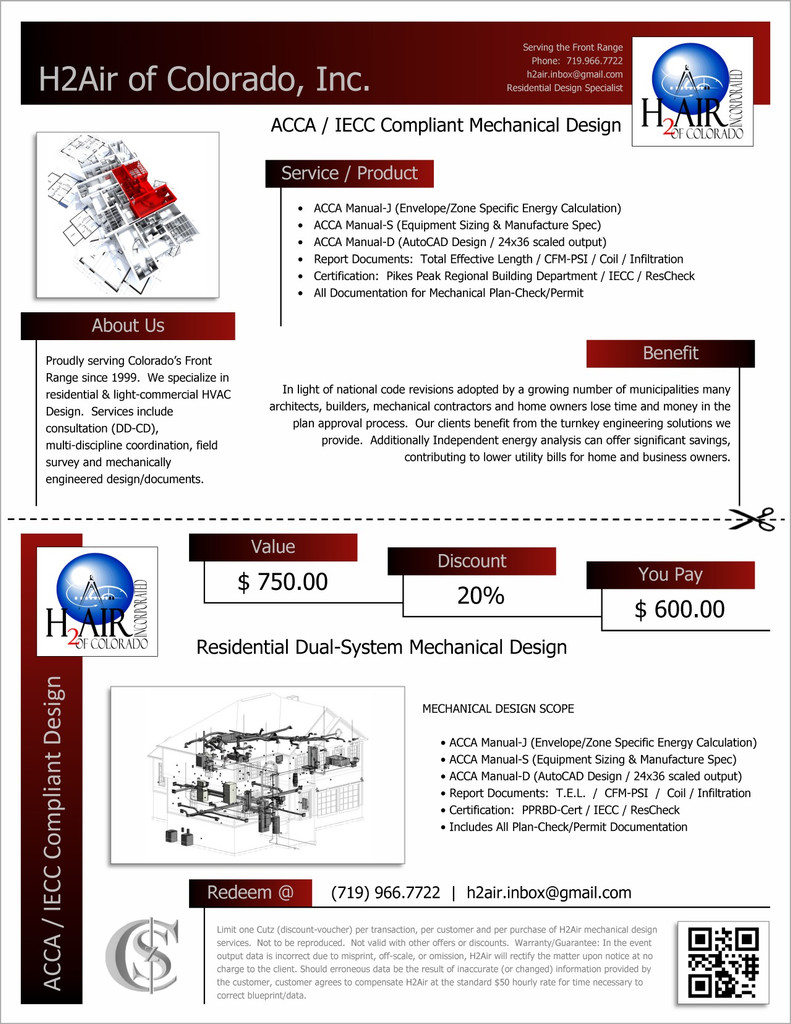HVAC Design Mechanical Zones: 2