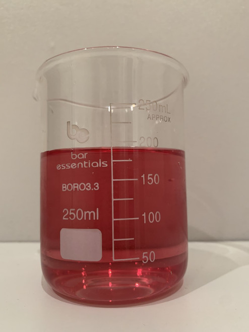 glass measuring beaker