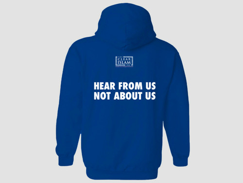 The Clear Islam Hoodie (Hooded Pullover) SIZE 2X-LARGE