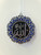 Hanging Ornament Allah and Muhammad (Silver and Dark Blue)