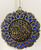 Hanging Ornament La Ilaha Illa Allah Mohammed Rasuul Allah/ Masha'allah (Blue & Gold)