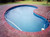 Kidney Shape Pool Liner for Pool World's 9.1m x 4.6m Pool, Australian Made