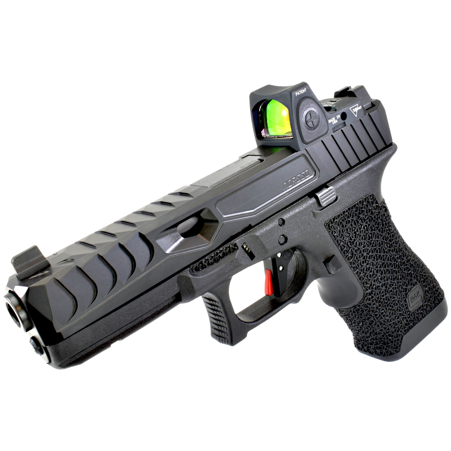 N17 Reptile OG Slide for Glock 17 Gen 3, 4, RMR cut, Black - NORSSO