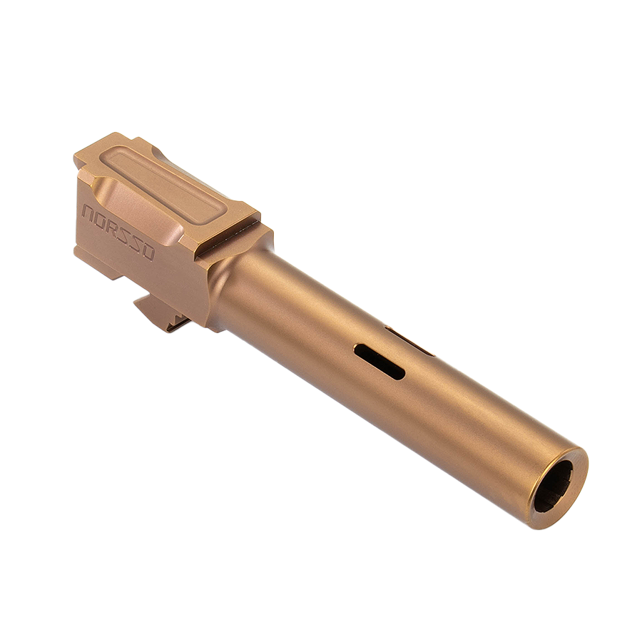 N19 Gen 3-5 9mm C Port Barrel, Copper, LVL1.5 - NORSSO