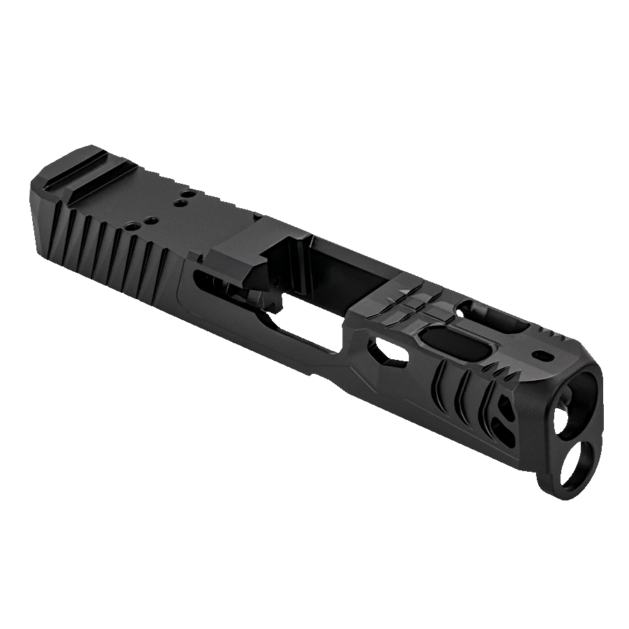 N26BN Reptile XP Slide for Glock 26 Gen 3-5, RMR cut, Black - NORSSO