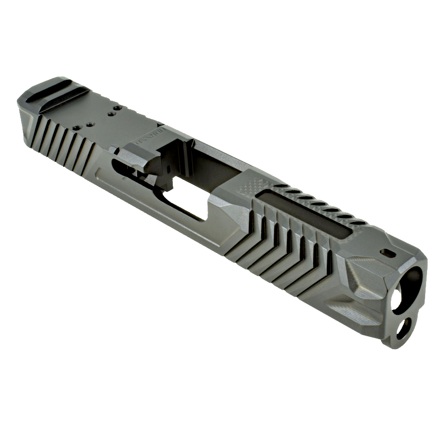 N23 Piranha Ported for Glock 23 Gen 3, 4, RMR Cut, Black - NORSSO