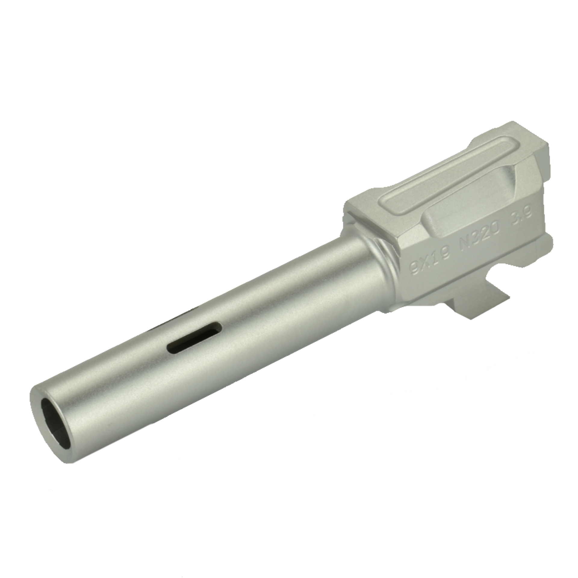 N320C 3.9" Length 9mm Ported Barrel, Satin Stainless, LVL 1.5 NORSSO