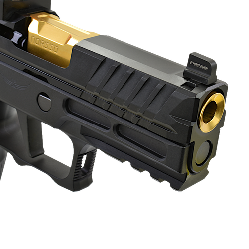 320C Spec ops Bull Barrel TiN Build Detail