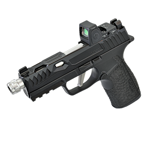 P365-XL/XMacro 3.7" 9mm Threaded Barrel, Satin Stainless, LVL1.5
 P365-XL/XMacro 3.7" 9mm Threaded Barrel, Satin Stainless, LVL1.5