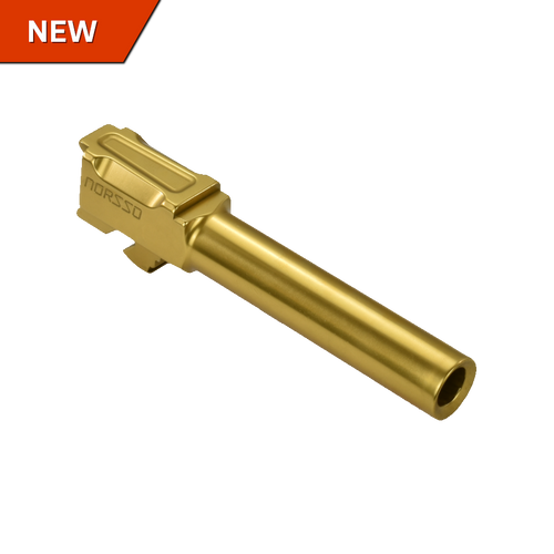 N19 Gen 3-5 9mm Barrel, Gold TiN, LVL1.5