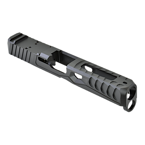 N17BN Reptile Ported Slide for Glock 17 Gen 5, RMR Cut, Black N17BN Reptile Ported Slide for Glock 17 Gen 5, RMR Cut, Black