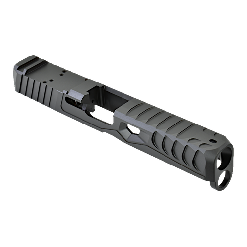 N17BN Reptile OG Slide for Glock 17 Gen 5, RMR Cut, Black