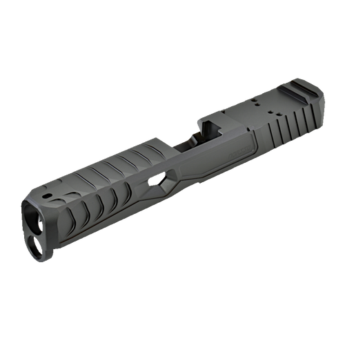 N17BN Reptile OG Slide for Glock 17 Gen 5, RMR Cut, Black finish, "Overstock"