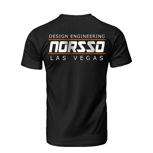 Back View Orange/White