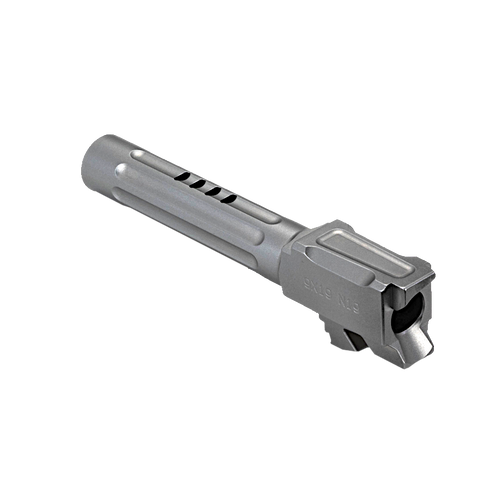 N19 Gen 3-5 9mm E Port Barrel, Satin Stainless, Level 2