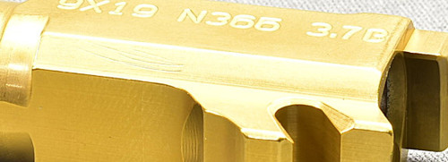 N365XL 3.7" 9mm Standard Bull Barrel Gold Tin, Level 2, "Blemished2" Read Description