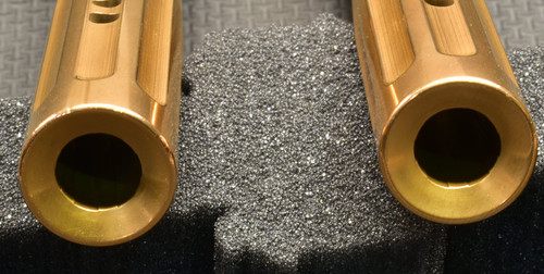 N19 Gen 3-5 9mm Geo Port Bull Barrels, Copper, Level 2 "Blemished" Read Description