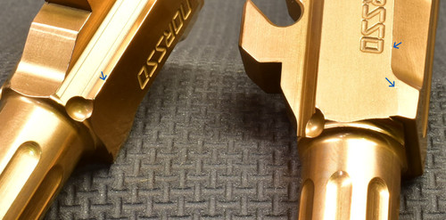 N320 Compact 3.9" 9mm Threaded Barrel, Copper, Level 2, "Blemished" Read Description