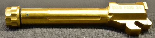 N320 Compact 3.9" 9mm Threaded Barrel, Gold Tin, Level 2 "Blemished" Read Description