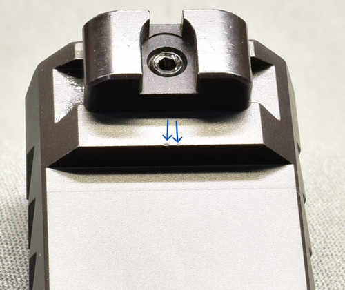 N320 Compact 40/357 Reptile OG, RMR Cut, Black finish, "Blemished Set" Read description