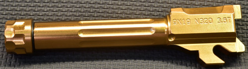 N320 Sub Compact 3.6" 9mm Threaded Barrel, Copper, Level 2 "Blemished and Fluting" Read Description