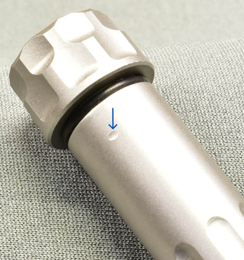 N320 Sub Compact 3.6" 9mm Threaded Barrel, Stainless Satin, Level 2, "Blemished" Read Description