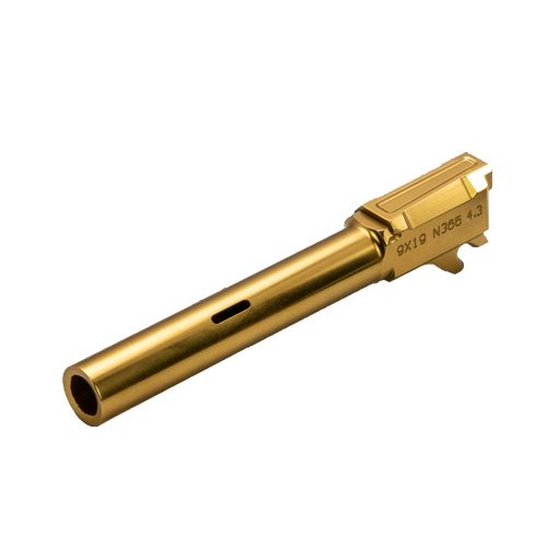 P365-FUSE 4.3" C Port Barrel, Gold, LVL1.5