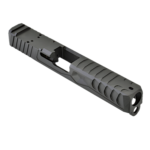 N22 Reptile EDC Slide for Glock 22 Gen 3, 4, RMR Cut, Black