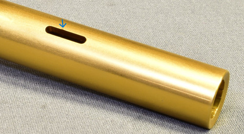 P365-FUSE 4.3" C Port Barrel, Gold Tin, LVL1.5 "Blemished-B" Read Description