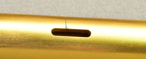 P365-FUSE 4.3" C Port Barrel, Gold Tin, LVL1.5 "Blemished-B" Read Description