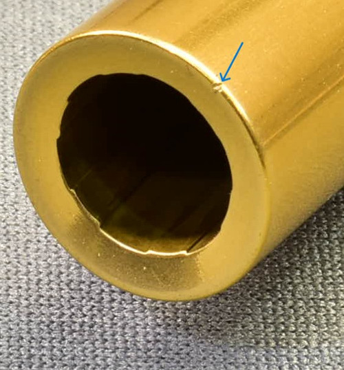 P365-FUSE 4.3" C Port Barrel, Gold Tin, LVL1.5 "Blemished-C" Read Description